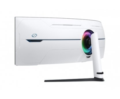 Monitor Gaming Ultrapanorámico Curvo Samsung Odyssey Neo G9 S57CG952NU 57"/ Dual UHD/ 1ms/ 240Hz/ VA/ Regulable en altura/ Blanco - Imagen 2