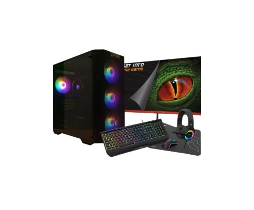 Zone Evil AMD Ryzen 5 4650G/16GB/1 Tb NVMe/Windows 11 Monitor 24