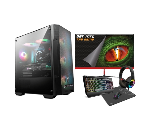 Zone Evil AMD Ryzen 5 4650G/32GB/1 Tb NVMe/Windows 11 Monitor 24