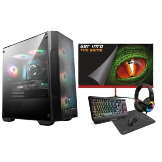 Zone Evil AMD Ryzen 5 4650G/32GB/1 Tb NVMe/Windows 11 Monitor 24