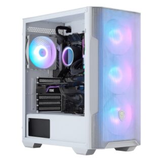 Zone Evil Intel Core i5-12400F/32GB/1TB SSD/RTX5050/Wifi/Ordenador Gaming Blanco