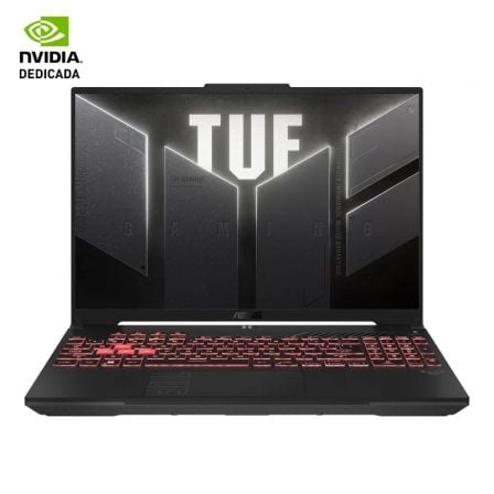 Portátil Gaming Asus TUF Gaming A16 TUF607NUG-RL165 Ryzen 7 7445HS/ 16GB/ 512GB SSD/ GeForce RTX 4050/ 16'/ Sin Sistema Operativo