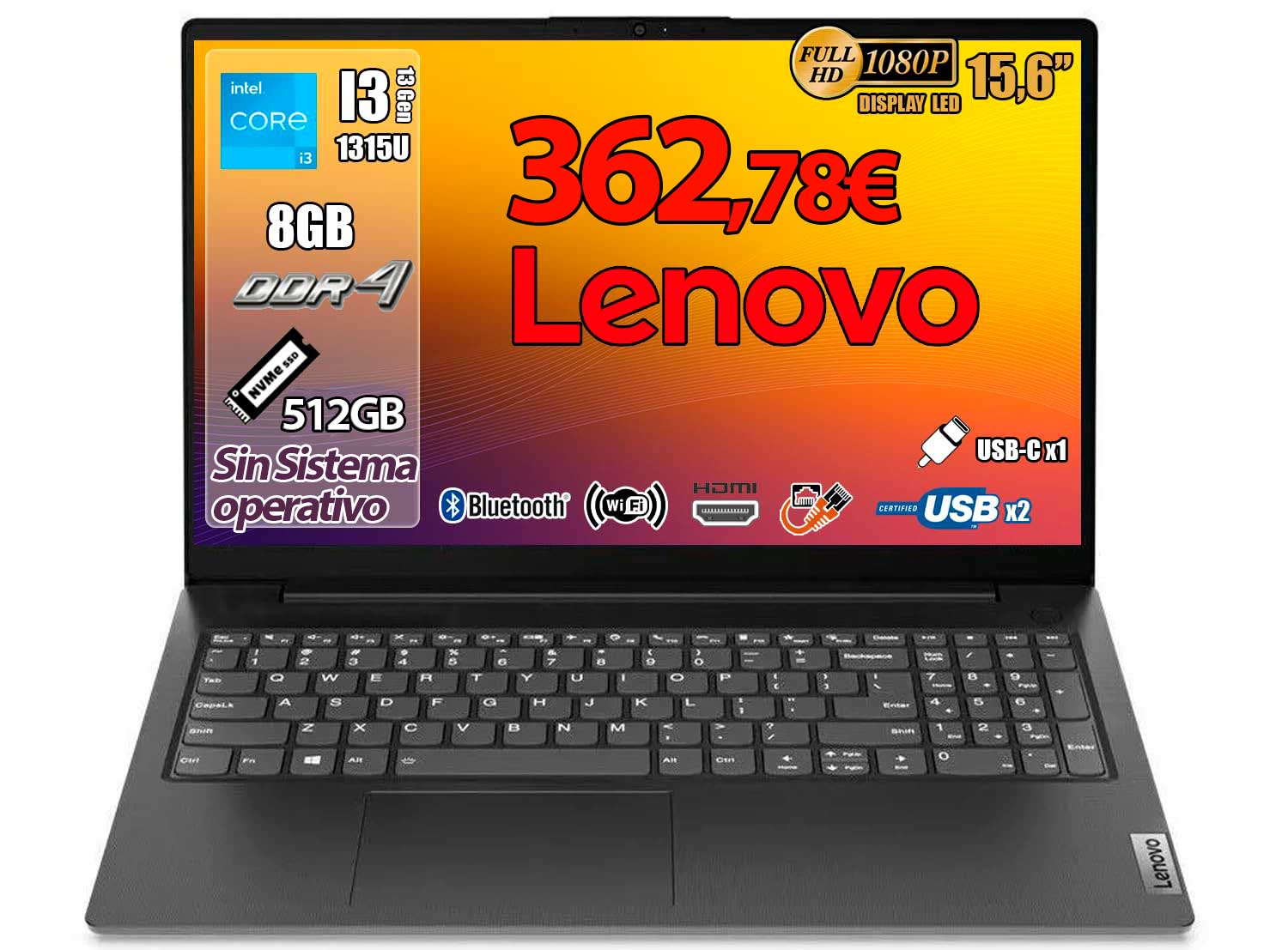 Portátil-Lenovo-V15 Portátil-Lenovo-V15